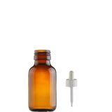 100ML Kahverengi Cam Ecza Şişesi Plastik Damlalıklı Çubuklu, 24 Adet, Ecza Şişesi, Cam Şişe, Amber Şişe,kozmetik Şişe