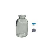 100ML Penisilin Şişe Geçme Kapaklı, 12 Adet, Propolis Kapaklı Şişe, Şeffaf Şişe, Propolis Şişesi, Arı Sütü Şişesi