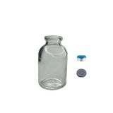 100ML Penisilin Şişe Geçme Kapaklı, 24 Adet, Propolis Kapaklı Şişe, Şeffaf Şişe, Propolis Şişesi, Arı Sütü Şişesi