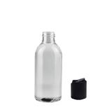 100ML Pet Şeffaf Şişe Disctop Kapak, 24 Adet, Dezenfektan Şişesi, Kozmetik Şişe, Şampuan Şişesi, Plastik Şişe, Aroma Şişesi