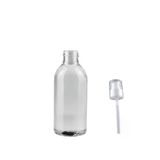 100Ml Plastik Şeffaf Serum Pompalı Şişe, 12 Adet, Serum Şişesi, Pompalı Şişe, Medikal Şişe, Kozmetik