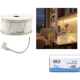 100MT 3000K - Gün Işık Dış Mekan Şerit LED 220V 120LED 348983 - Standart