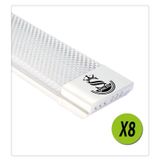 100w 120 Cm Kristal Led Bant Armatür-trafolu Beyaz Işık -8 Adet Beyaz