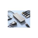 100W 7in1 Usb-C Hub Adaptör Hb-12 - 1 GB - 00-Siyah - Beyaz - Option-1