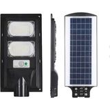 100W Güneş Enerjili Sokak Lambası Bahçe Aydınlatması Kumandalı Sensörlü Heroled Solar Sokak - Çok Renkli