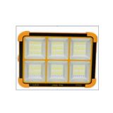 100w Led Projektör Beyaz -Sarı Işık Çakar Modlu 9000 Lümen Güneş Enerjili (Extra Large)