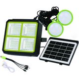 100W Solar LED Projektör Seti • Güneş Enerjili Şarjlı Floodlight • Sensörlü Dış Mekan Aydınlatma