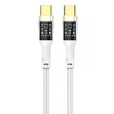 100W Type-C To Type-C Hızlı Şarj Kablosu 1 Metre (Zpx) - Ear-Ec-179Cc