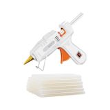100watt Sıcak Silikon Tabancası + 10 Adet 15cm Çubuk Silikon Eritme Tabanca Şeffaf Mum Yapıştırıcı