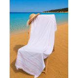 100X180 Cm Büyük Boy Renkli Unisex Plaj Havlusu Baveno