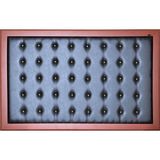 100X180 Mdf Çerçeveli Makam Arkası Deri Pano - Siyah - 1 Adet
