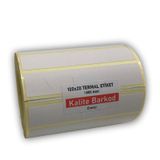 100x20 Termal Etiket | Rulo Barkod Etiketi | Kalite Barkod