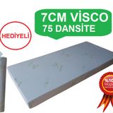 100x200 visco yatak 7 cm visco 75 dansite