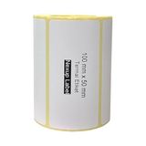 100X50 mm Termal Etiket, Barkod/adres/kargo Termal Etiketleri, ve Diğer Yazıcılarla Uyumlu - 01-Siyah - Option-1