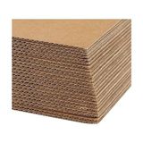 100X70cm 3mm Oluklu Mukavva Karton 10lu Paket - Oluklu Karton - Proje Kartonu