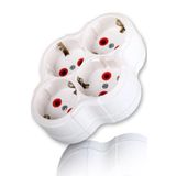 101-04 Dörtlü Topraklı Fişli Golyat Priz 101-04 1410