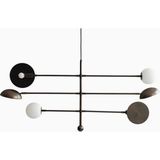 101 Copenhagen Sahn Chandelier 5m Ayarlanabilir, Dekoratif Tasarım Avize - Bronz