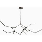 101 Copenhagen Stick Chandelier Brushed Led, Ayarlanabilir Dekoratif Tasarım Avize - Bronz