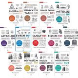 101 Serisi 13 Kitap Set / Budizm 101 - Dünya Tarihi 101 - Dinler Tarihi 101 - Mitoloji 101 - Astroloji 101 - Evren 101 - Felsefe 101 - Etik 101 - Sosyalizm 101 - Amerikan Edebiyatı 101