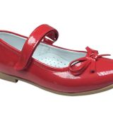 1010 Emt Patik Kırmızı Rugan Bıyık Fiyonk Kız Çocuk Babet Ayakkabı Abiye Fantazi Düğün (Kırmızı, EU Ayakkabı Beden Sistemi, Küçük Çocuk, Kadın, Sayısal, Orta, 27)