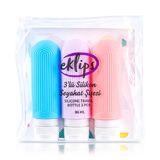 10198754 Eklips Silikon Seyahat Şişe 3'lü 90 Ml
