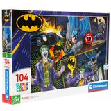 104 Parça Supercolor Puzzle: Batman ve Joker 25031