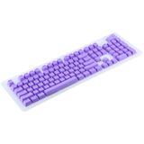 104 Tuş Universal Renkli Mekanik Klavye Tuş Takımı Kapağı Keycap Eflatun