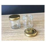 105 Adet 40 Cc Cam Kavanoz Gold Kapak Hediyelik Hobi Düğün Nişan Mini Kavanoz