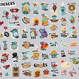 105 Adet Yilbasi Christmas Graffiti Jdm Araba Stickers Motor Bisiklet Laptop Sticker Etiket Cikartma