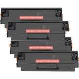 106A (W1106A) Çipli Muadil Toner Hp Laser 107W (4ZB78A / M107W) Hp Laser Mfp 135A (4ZB82A) Yazıcı Uyumlu (4 Adet) 1000 Sayfalık