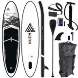 10'6x31"x6" (320x78x15cm) Şişme SUP Board - Stand Up Paddle Board - Başlangıç ve Orta Seviye Kürek Sörfü (Full Set - Aksesuarlar Dahildir)