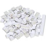 108 Tuş Universal Renkli Mekanik Klavye Tuş Takımı Kapağı Keycap Beyaz Ingilizce Dizilimli - Çok Renkli