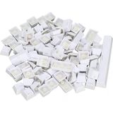 108 Tuş Universal Renkli Mekanik Klavye Tuş Takımı Kapağı Keycap Beyaz Ingilizce Dizilimli