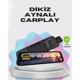 1080P Çift Kameralı Dokunmatik Dikiz Aynası G Sensörlü - SPTROT2799-2167 - Renkli