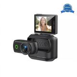 1080P Dijital Video Kamera (32Gb) Kart Dijital Vlog Fotoğraf Makinesi Türkçe Siyah