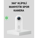 1080P Suya Dayanıklı Aksiyon Spor Kamerası 120° Geniş Açı ve Wifi Destekli