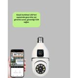 1080P Wifi Ampul Güvenlik Kamerası – Gece Görüş & Uzaktan Erişim - Lisinya