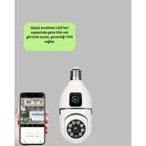 1080P Wifi Ampul Güvenlik Kamerası – Gece Görüş & Uzaktan Erişim Yeni Nesil - Lisinya
