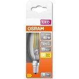 10'lu LED Value 4W CLB40 Sarı Işık 2700K E14 Duy Filament Mum Buji Ampul