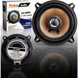 10CM Oto Hoparlör 200W Tweeterli 1 Adet Poke PK-5896