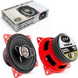 10CM Oto Hoparlör Koaksiyel 300W Tweeterli 2 Adet Turbo Xc-10