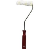 10CM Saplı Saten Parmak Boya Rulosu (4887) - Renkli