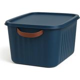 10L Kapaklı Plastik Organizer Kutu – Renkli, Dayanıklı ve Çok Amaçlı Saklama Kutusu (35X25X15 Cm) (Renk Stok Durumuna Göre Gönderilir)