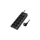 10’lu Akım Korumalı Priz 3680W | 3 Usb-A + 1 Usb-C Girişli Çoklu Grup Priz | Anahtarlı 2 Metre Uzatma Kablosu | Çocuk Korumalı Çoklu Priz Siyah - Ahşap - Bej - Siyah