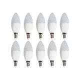 10'lu Ct-4083 Led Ampul-ince E14 Duy-avize Ampülü-beyaz Işık 6400