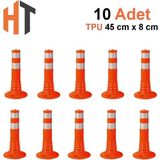 10'lu Delinatör Seti 45 x 8 cm %100 Tpu, Esnek Duba