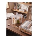 10’lu Fermuarlı Organizer Çanta Seti 21.5x18 cm – Çok Amaçlı Makyaj, Seyahat ve Düzenleme Çantası