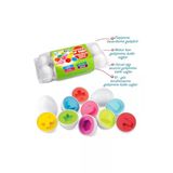 10'lu Geometrik Yumurta Eşleme Oyunu Şekilli Eğitici Öğretici Motor Gelişim Görsel Algı Oyuncak Toys