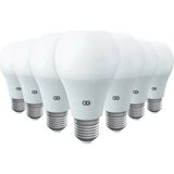 10'lu LED Ampul 7W Gün Işığı E27 (4000K 220-240V) - Altın