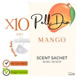 10'lu Mango Ayakkabılık Dolap Ve Çekmece Parfümlü Kese Kokusu Oda Koku Kesesi